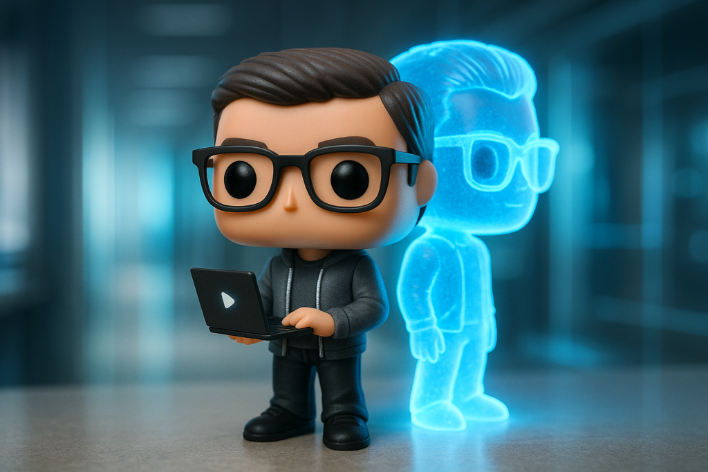 Funko Pop terapeuta con gemelo digital brillante